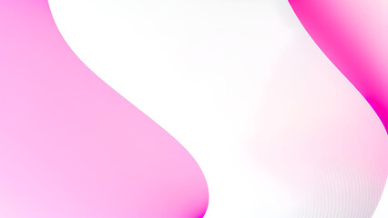 Abstract background with pink and white curved lines for your design