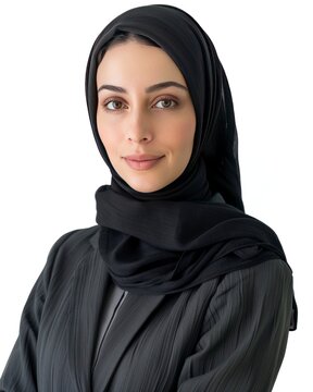 Medium shot women wearing hijab - generative ai