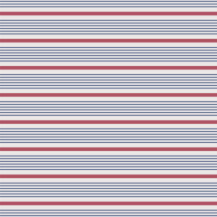 Abstract striped seamless vector color pattern. Red and blue stripes vector background. Simple striped background. Pattern design for wrapping paper, fabric, backdrop and etc.