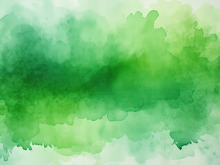Green painted abstract background