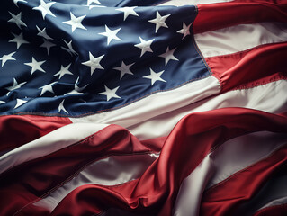 Flat usa memorial day illustration