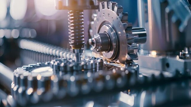 A team of engineers brainstorm and test new machinery designs to improve efficiency and decrease production time ultimately leading to more innovative and costeffective manufacturing