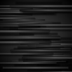 Black stripes geometric minimal abstract background