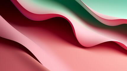 Curved surface with copy space