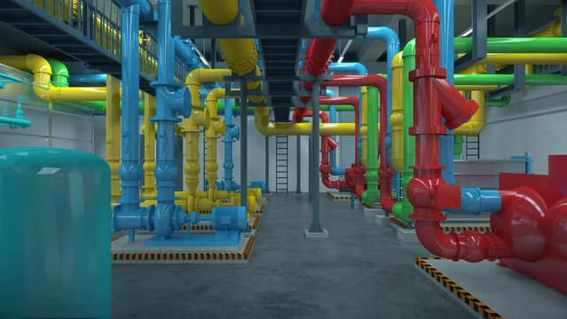 Architectural MEP 3D animation