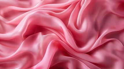 Fototapeta premium Abstract background texture of crumpled cloth, fabric waves,