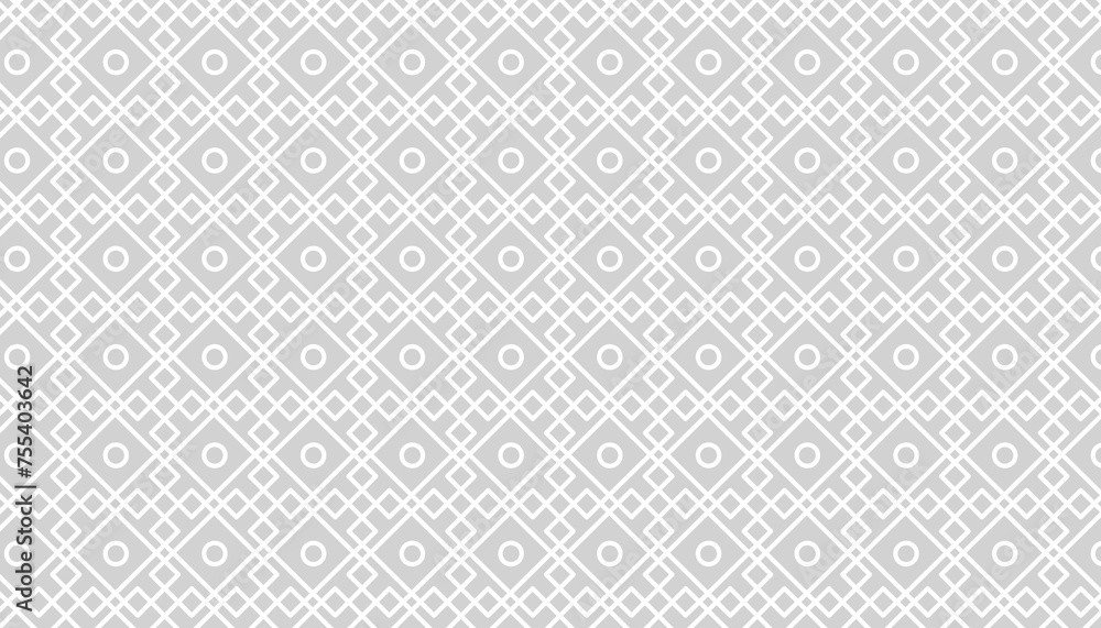 Poster white background seamless pattern design square