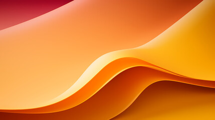 Undulating surface with copy space, modern 3D gradient background