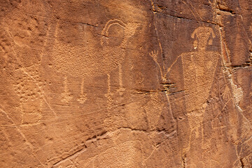 Petroglyphs at Dinosaur National Monument
