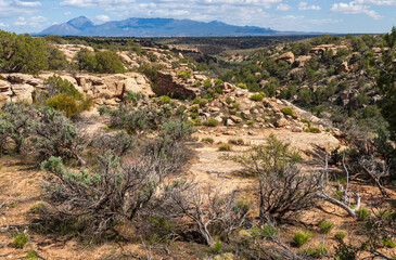 The Remains of Prehistoric Villages and the Rugged Landscape of Hovenweep National Monument