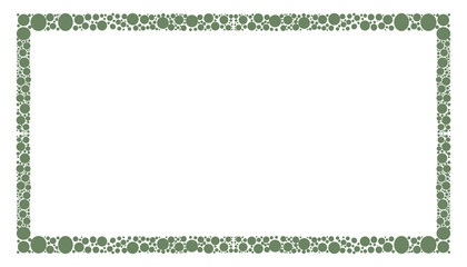 Abstract background with watercress colors