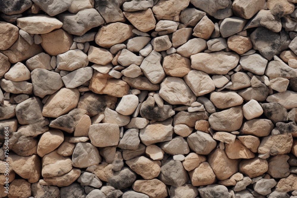 Poster a pile of rocks stacked on top of each other. suitable for various outdoor and nature-themed project