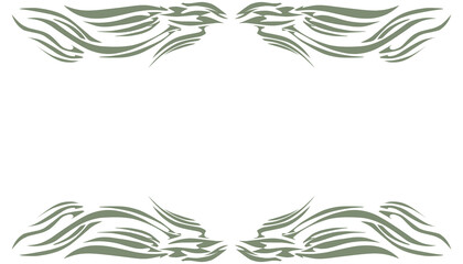 Fototapeta premium Abstract background with watercress colors