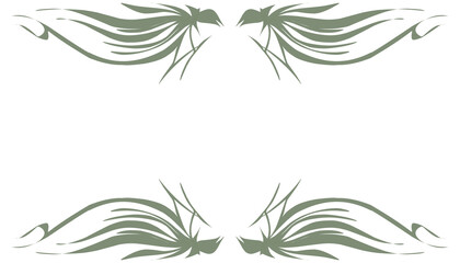 Fototapeta premium Abstract background with watercress colors