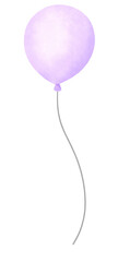 purple balloon