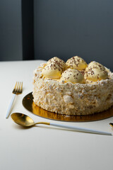 Savor a magical moment with dessert, cookies, sweetness, decorations, coffee, cake, and pie after dinner. These delights bring warmth and joy to your evenings.