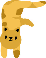 Cat Letter Alphabet Vector F