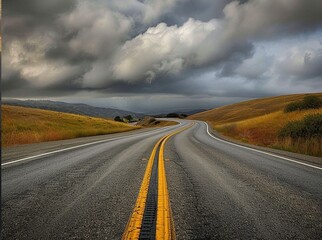 Fototapeta premium Stunning high resolution photo of the road home
