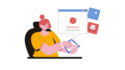 Purchase Successful Illustration