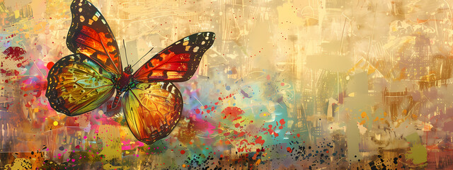 Fluttering Beauty: The Butterfly's Journey