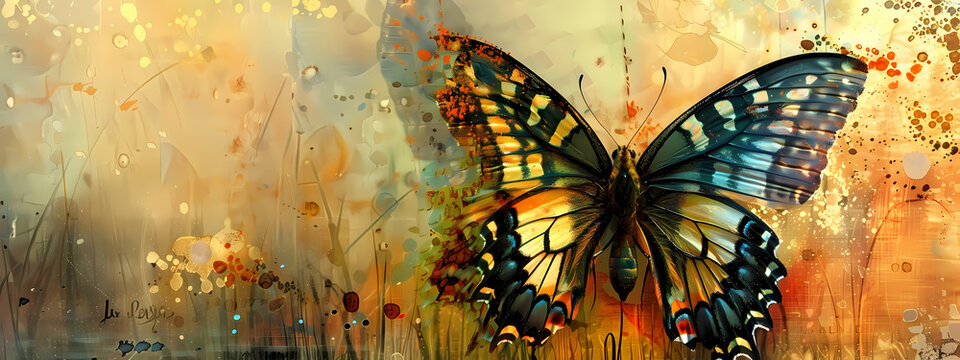 Fluttering Beauty: The Butterfly's Journey
