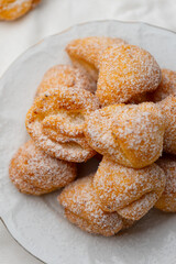 Home baking, sweet mini cookies