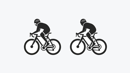 Obraz na płótnie Canvas cycling icon 