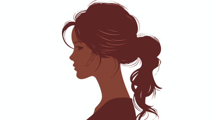 woman female silhouette icon vector illustration design