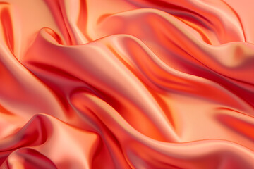 3D abstract silk material textile background. Luxury, modern, and realistic wallpaper or concept.