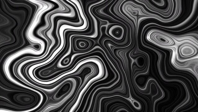 Abstract Liquid wavy background. Moving abstract background animation, computer motion graphic.