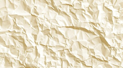 A high-resolution image of crumpled paper texture for a versatile background or overlay in design projects 