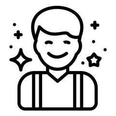 Vector Design Joyful Icon Style