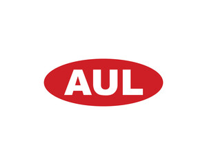 AUL Logo design vector template