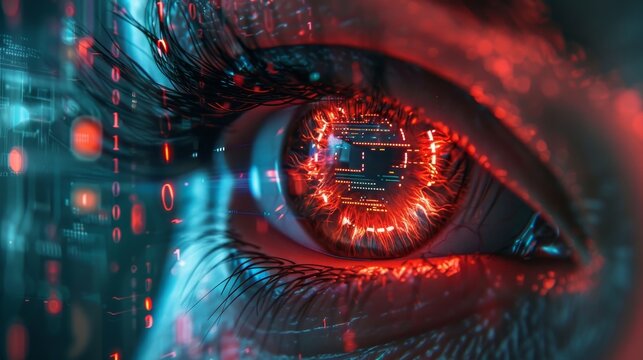 A cybersecurity awareness campaign highlighting the dangers of identity theft and phishing