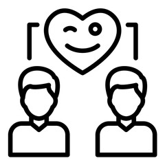 Vector Design Sodality Icon Style