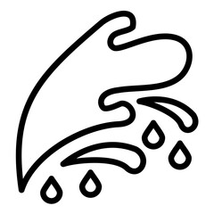 Vector Design Splash Icon Style