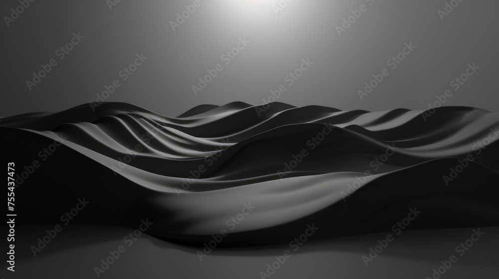 Aufkleber date tenology abstract futuristic illustration. lov poly shape with connection docs and lines on dar