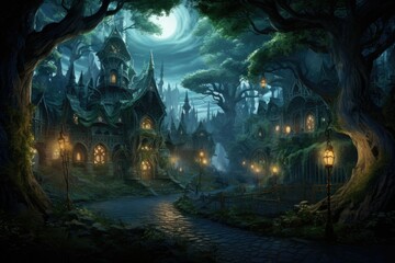 Hidden Gems: The Enchanted Woods' Elven Village