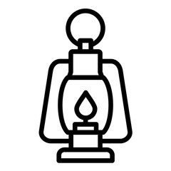 Vector Design Lively Lantern Icon Style