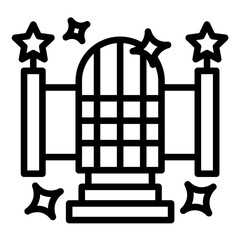 Vector Design Sparkle Haven Icon Style