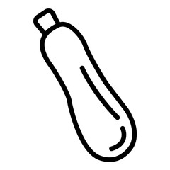 Vector Design Zucchini Icon Style