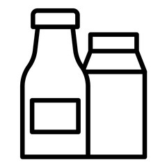 Vector Design Kefir Icon Style