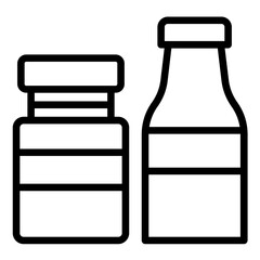 Vector Design Buttermilk Icon Style