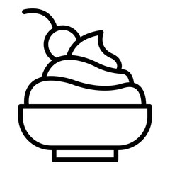 Creme Friache Icon Style