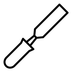 Vector Design Ice Chisel Icon Style