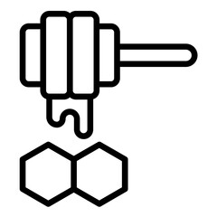 Vector Design Honey Haven Icon Style