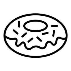 Vector Design Bagel Boulevard Icon Style