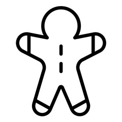 Vector Design Gingerbread Grove Icon Style