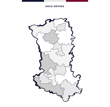 Deux-Sèvres - Département de France en Nouvelle-Aquitaine