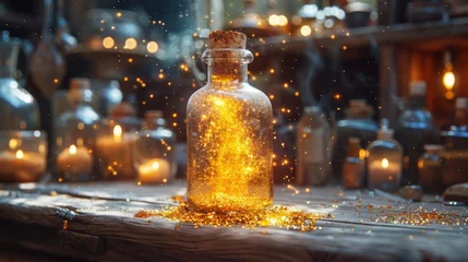 Foto op Plexiglas Alchemist transforming ordinary objects into gold © จิดาภา มีรีวี